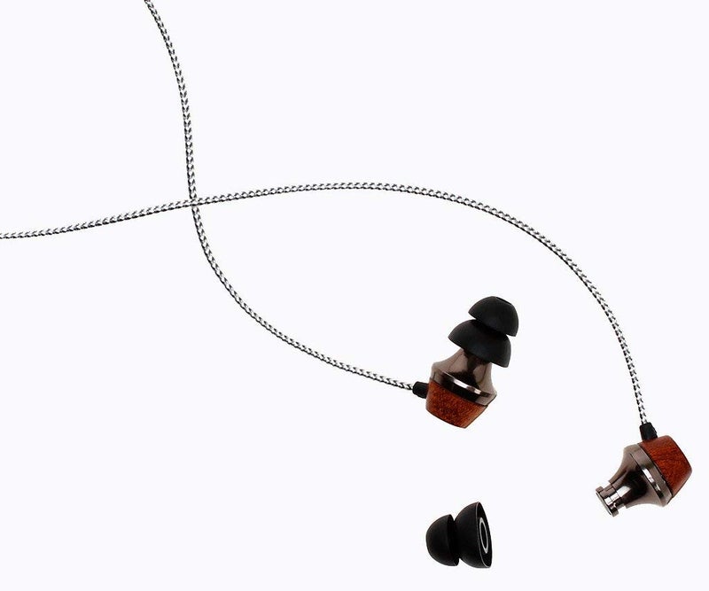 Symphonized ALN 2.0 Premium Genuine Wood in-Ear Noise-isolating Headphone, Earbud, Earphones with Innovative Shield Technology Cable and Mic (Silver) - Image 4